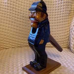 VTG Unusual Manual Nutcracker English BOBBY Eclectic Grandpa Classic Collectable